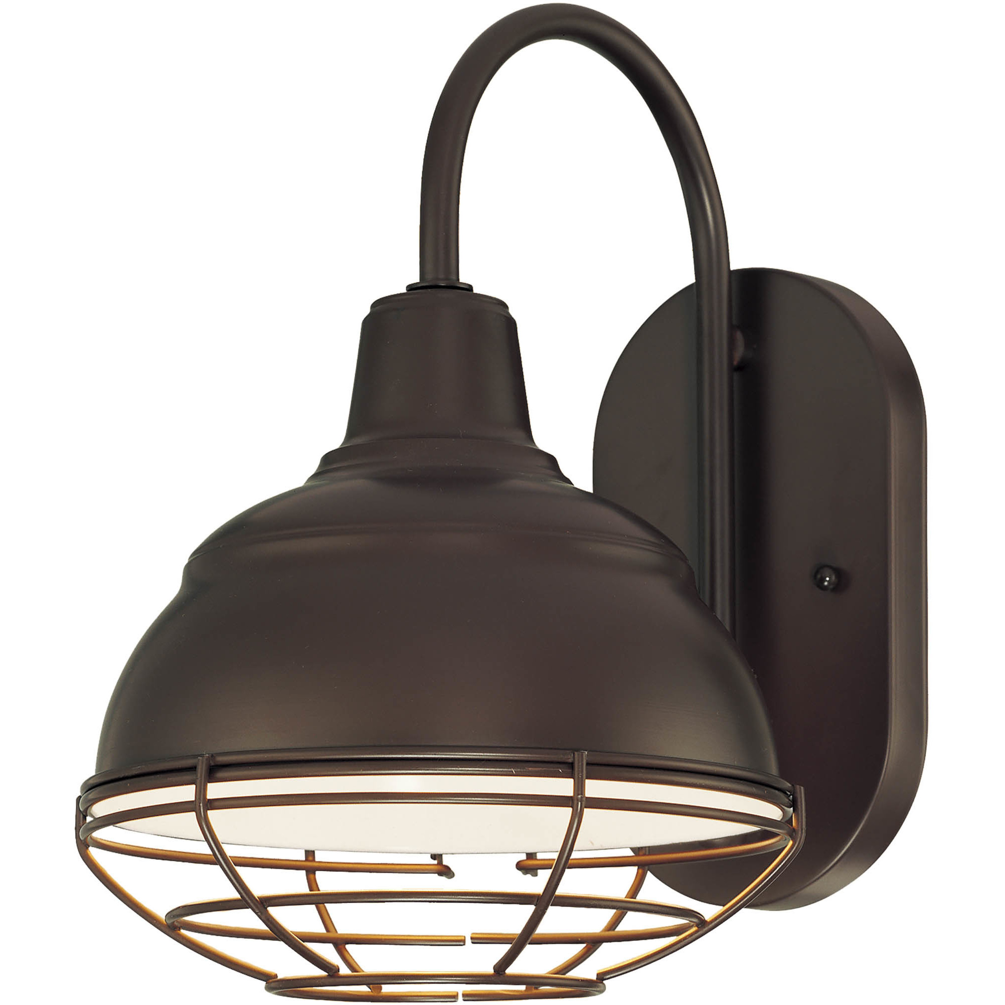 R Series 1 Light 11.75 inch Architectural Bronze Outdoor Wall Bracket